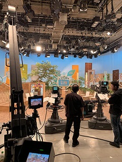 NHKBSプレミアム収録風景
